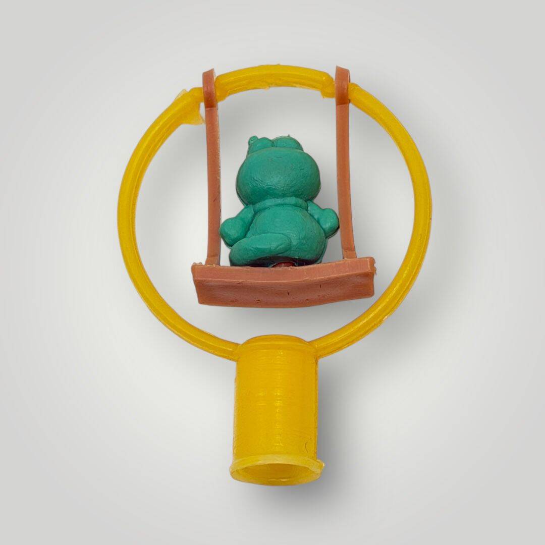 1990's Plâstik Sallanan Hareketli Kedi Kalem Başlığı AOB5006 - 2