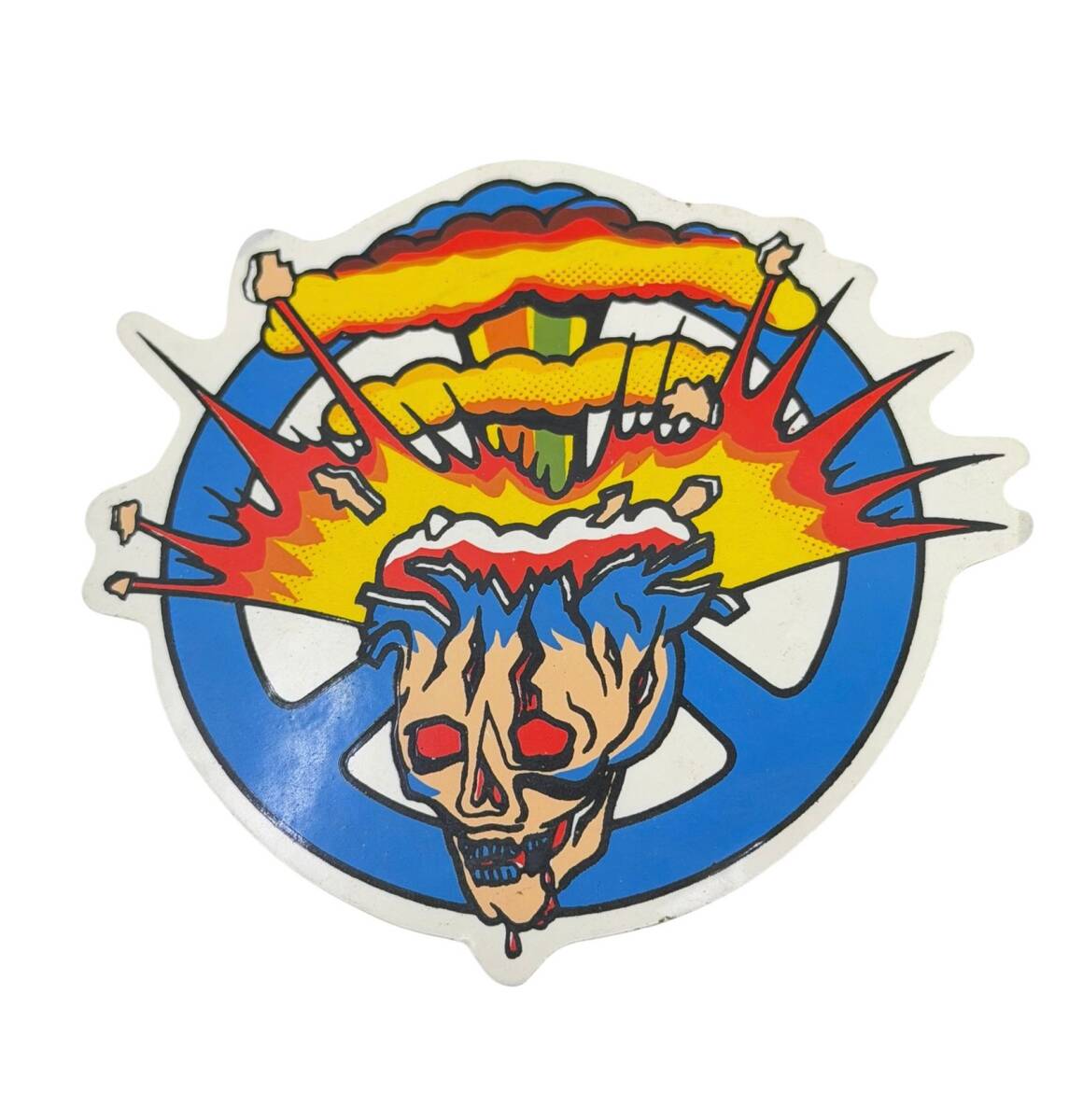 1990's Pop Art Kuru Kafa Sticker Çıkartma AKS2067 - 1