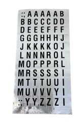 1990's Retro Alfabe Sticker Çıkartma AKS2176 - Gökçekoleksiyon