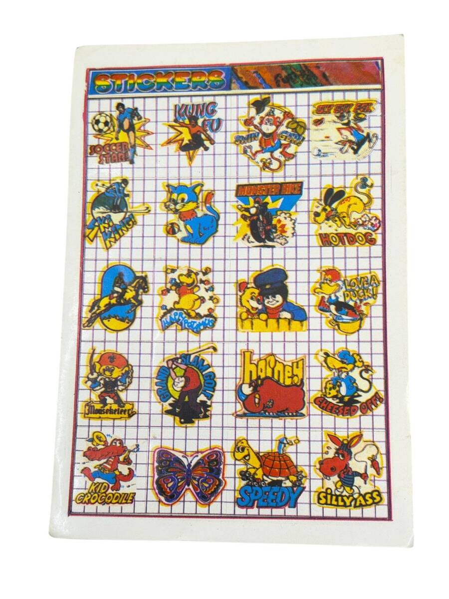 1990's Retro Karakter 20'li Sticker Çıkartma AKS2111 - 1
