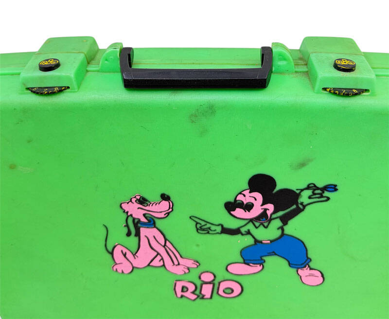 1990's Rio Plâstik Okul Çantası AOB5444 - 4