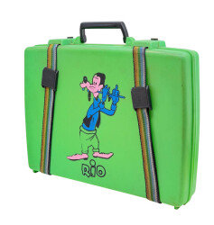 1990's Rio Plâstik Okul Çantası AOB5444 - 6