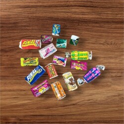 1990s Sakız Lotu.Patbom,Bombibom,Final ,Lazer,Banko.... 16 Ad # SKZ2352 - Gökçekoleksiyon