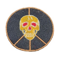 1990's Nakışlı Kuru Kafa Patch AKS2156 - Gökçekoleksiyon