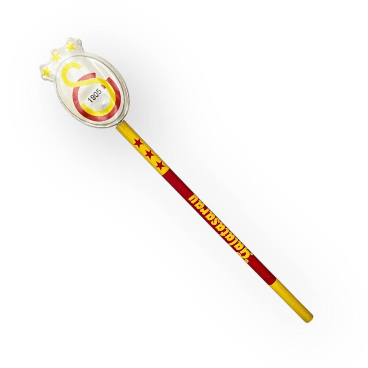 1990s Sarı-Kırmızı Kurşun Kalem Eski Bakkaliye Kalem AOB6120 - 4