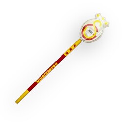 1990s Sarı-Kırmızı Kurşun Kalem Eski Bakkaliye Kalem AOB6120 - 2