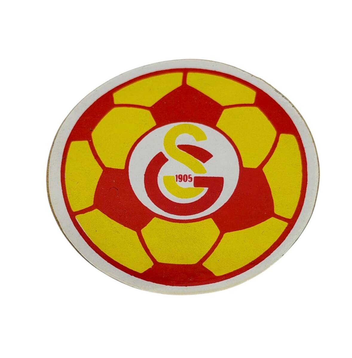 1990's Sarı-Kırmızı Sticker Çıkartma AKS1858 - 1