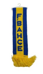 1990's Sarı-Lacivert Askılı Duvar Süsü AKS2221 - Gökçekoleksiyon