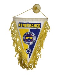 1990's Sarı-Lacivert Kumaş Flama/Bayrak AKS2216 - 2