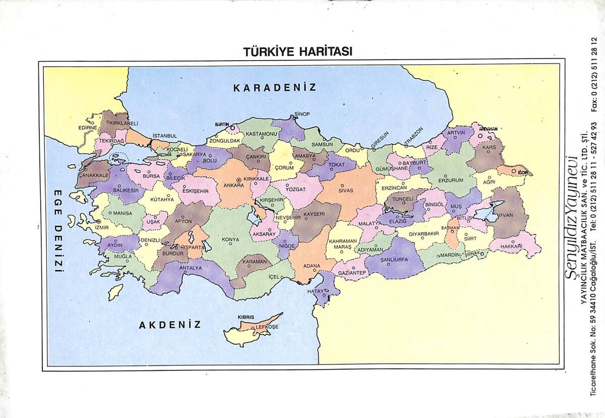 1990's Şenyıldız Yayınevi İlkokul Hece Kitabı NDR100494 - 3