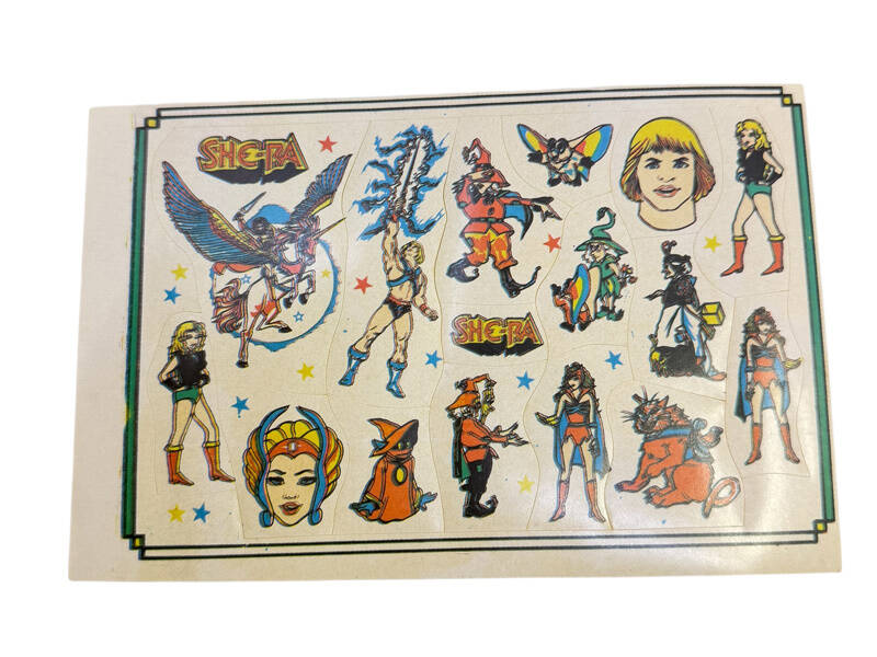 1990's She-Ra 15'li Sticker AOB5372 - 1