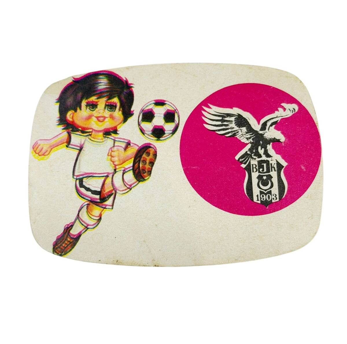 1990's Siyah-Beyaz Sticker Çıkartma AKS1907 - 1