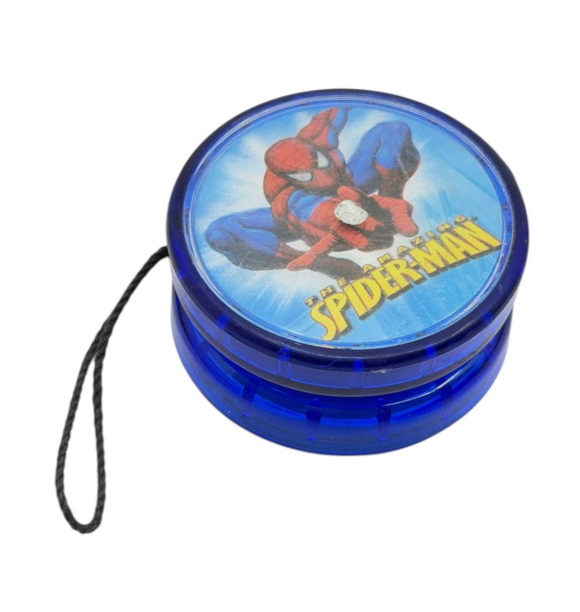 1990's Spider-Man Plâstik Yoyo Oyuncak (Sıfır Ürün) AOB5436 - 1