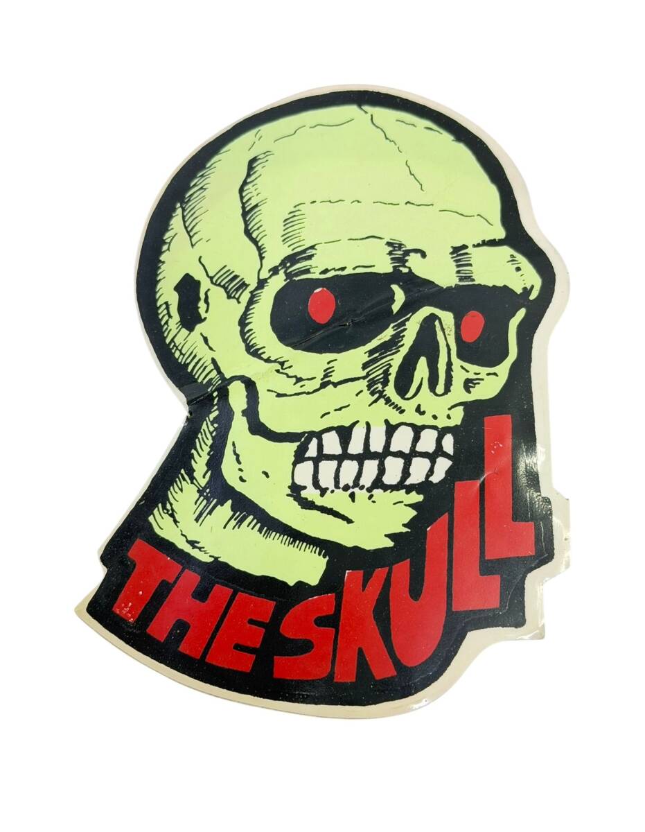 1990's The Skull Kuru Kafa Sticker Çıkartma AKS1884 - 1