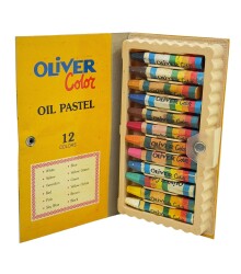1990's Türk Malı 12'li Yağlı Pastel Boya Seti (Kullanılmamış) AOB5256 - 2
