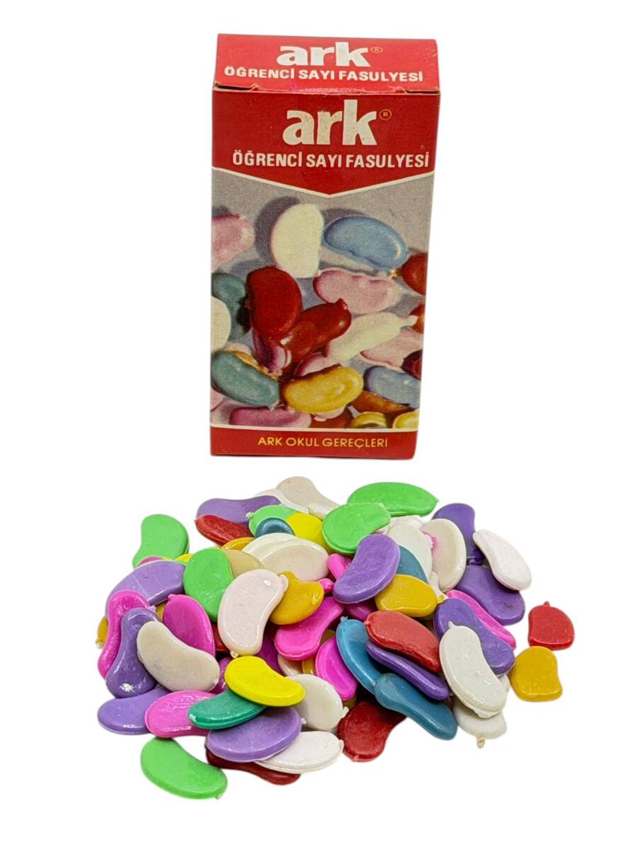 1990's Türk Malı Ark Öğrenci Sayı Fasulyesi AOB5431 - 1