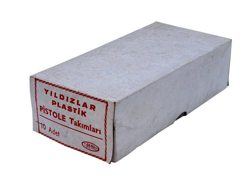 1990's Türk Malı Yıldızlar Plâstik Pistole Takımları (Dolu Kutu) AOB6302 - 2