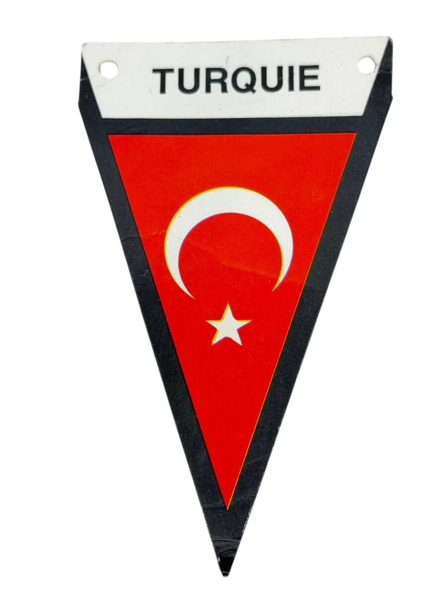 1990's Türkiye Karton Bayrak AKS2008 - 3