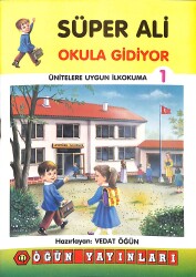 1990's Ünitelere Uygun İlkokuma 1 – Süper Ali Okula Gidiyor NDR101898 - Gökçekoleksiyon