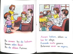 1990's Ünitelere Uygun İlkokuma 4 – Süper Ali Evini ve Ailesini Anlatıyor NDR101896 - 2
