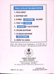 1990's Ünlü Kolay Okuma Dizisi Okuma Bayramı Sınıf: 1 Sayı: 6 NDR101886 - 3