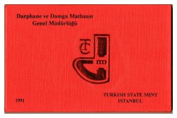 1991 Darphane Tedavül Para Seti TCM1811 - Gökçekoleksiyon