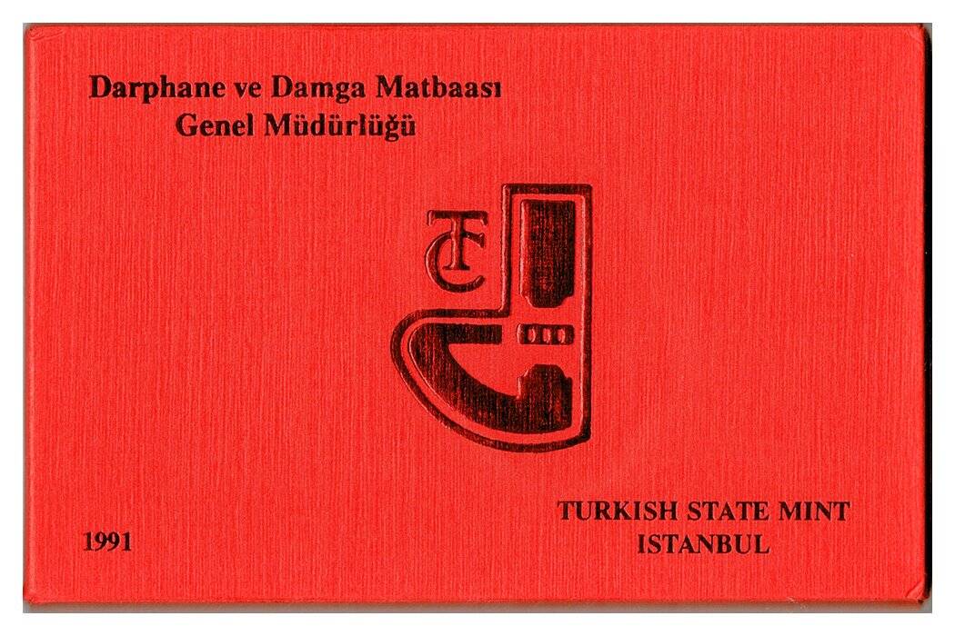 1991 Darphane Tedavül Para Seti TCM1811 - 1