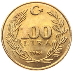 1992 Yılı 100 Lira - ÇİL TCM3244 - 3