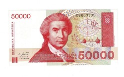 1993 Hırvatistan 50.000 Dinara ÇİL YKP680 - 1