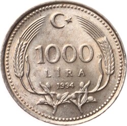 1994 Yılı 1000 Lira - ÇİL TCM3148 - 3