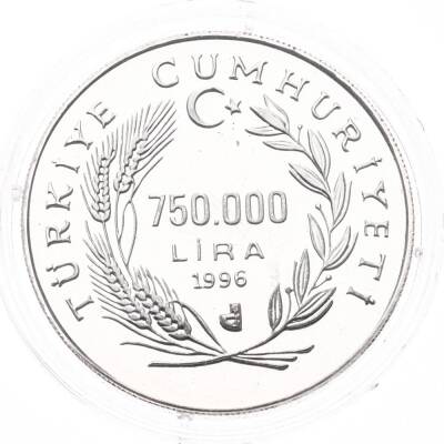 1996 - Ecu Köprülü Gümüş Hatıra Para TCH178 - 2