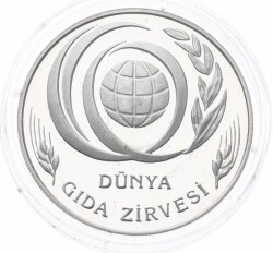 1996 - F.A.O. Dünya Gıda Zirvesi (Başak Sağda) *Sertifikalı* TCH748 - Gökçekoleksiyon