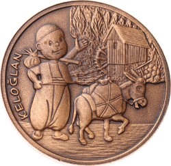2009 - Keloğlan Bronz Hatıra Para *Sertifikalı* - ÇİL TCH421 - Gökçekoleksiyon