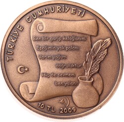 2009 - Keloğlan Bronz Hatıra Para *Sertifikalı* - ÇİL TCH421 - 2