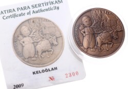 2009 - Keloğlan Bronz Hatıra Para *Sertifikalı* - ÇİL TCH421 - 3