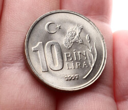 1997 Yılı 10.000 Lira - ÇİL TCM3271 - 3