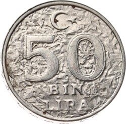 1997 Yılı 50.000 Lira - ÇİL TCM3227 - 3
