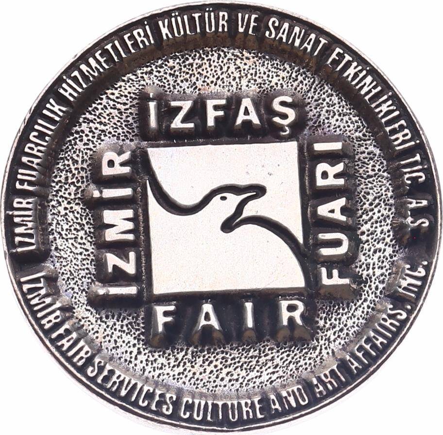 1997 Yılı İzmir Enternasyonal Fuarı Gümüş Hatıra Madalyonu MVM2158 #270 - 4