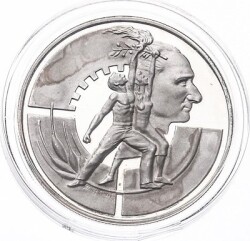 1998 - Cumhuriyet ve Gençlik Gümüş Hatıra Para *Sertifikalı* TCH1423 - Gökçekoleksiyon