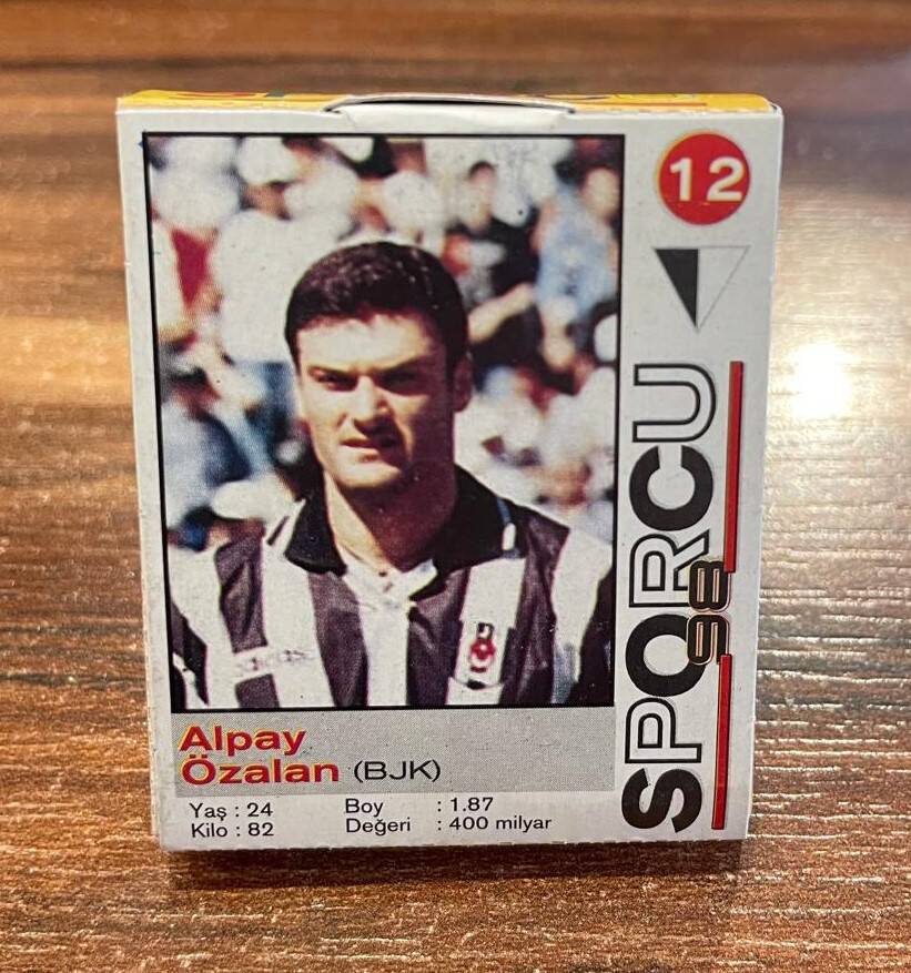 1998 Yılı Sporcu Kartı *Sıfır Ürün* SKZ001 - 2