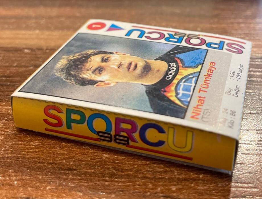 1998 Yılı Sporcu Kartı *Sıfır Ürün* SKZ001 - 4