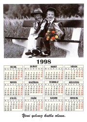1998 Yılı Takvimli Çocuk Temalı Kartpostal KRT14068 - 2