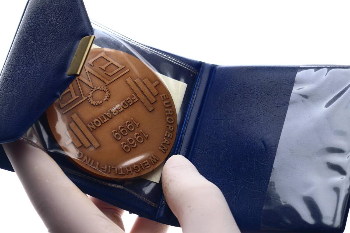  1999 Avrupa Halter Federasyonu 30.Yılı Bronz Madalyon (Orj.Kutulu-Sertifikalı) MVM2071 - 5
