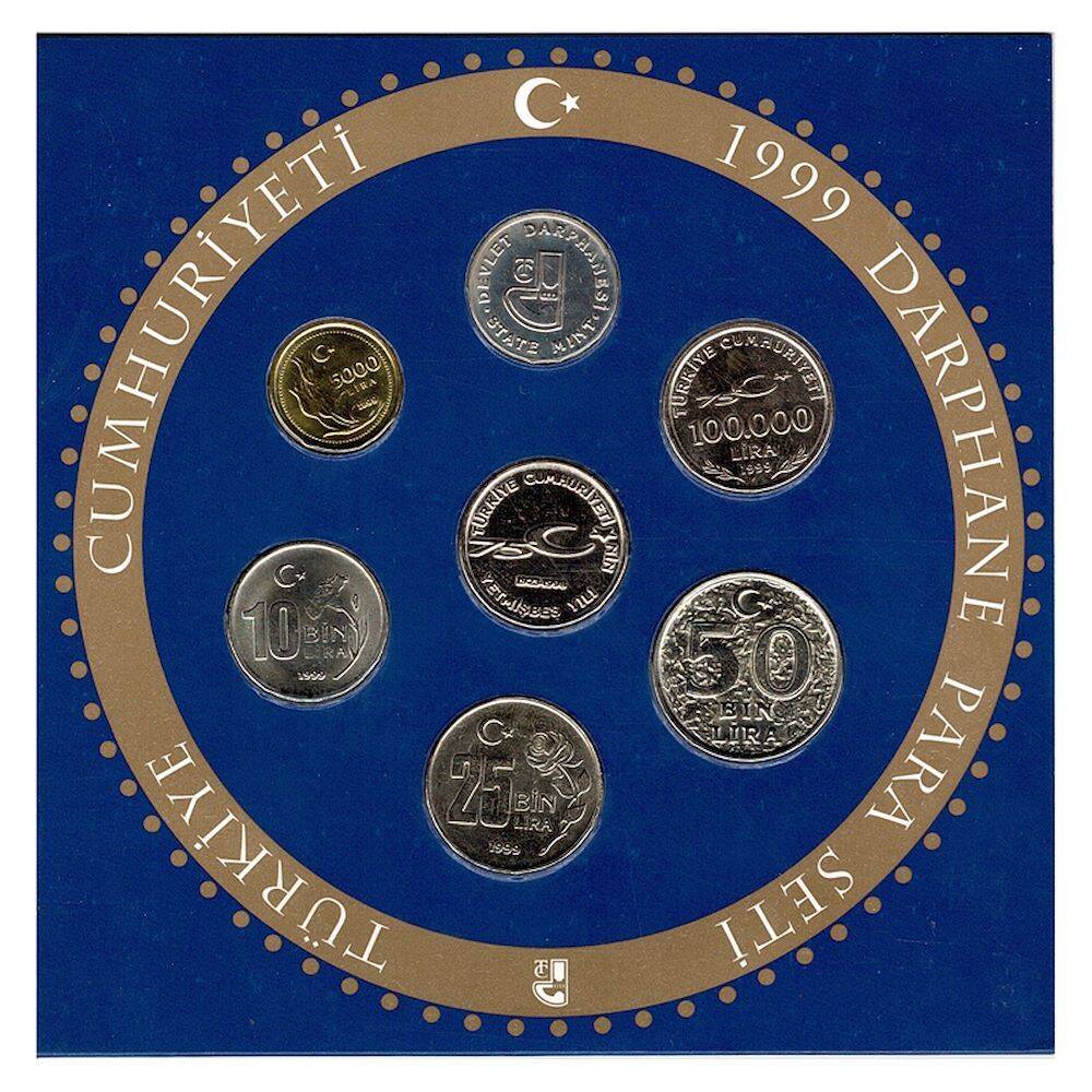 1999 Darphane Tedavül Para Seti TCM1810 - 2