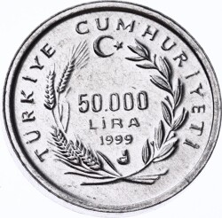 1999 Şarapçılık 50.000 Lira - ÇİL TCH461 - 2