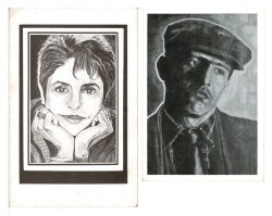 2 Adet Tematik Portre Kartpostal KRT7838 - Gökçekoleksiyon