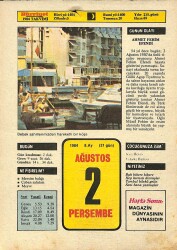 2 Ağustos 1984 Takvim Yaprağı - Doğum Günü Hediyesi EFM(N)9587 - Gökçekoleksiyon