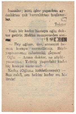 2 Aralık 1948 Takvim Yaprağı EFM826 - 4