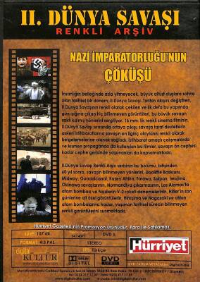 2. Dünya Savaşı Renkli Arşiv 10 Nazi İmparatorluğunun Çöküşü DVD Film 108 (İkinci El) DVD2174 - 4