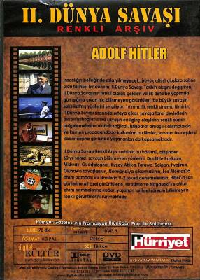 2. Dünya Savaşı Renkli Arşiv 2 Adolf Hitler DVD Film 108 (İkinci El) DVD2173 - 2